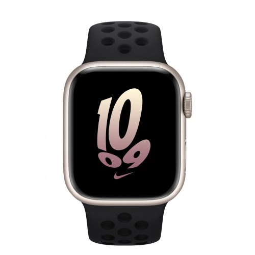 Умные часы Apple Watch Series 8 41 мм Starlight Aluminum Case with Nike Sport Band, размер M/L